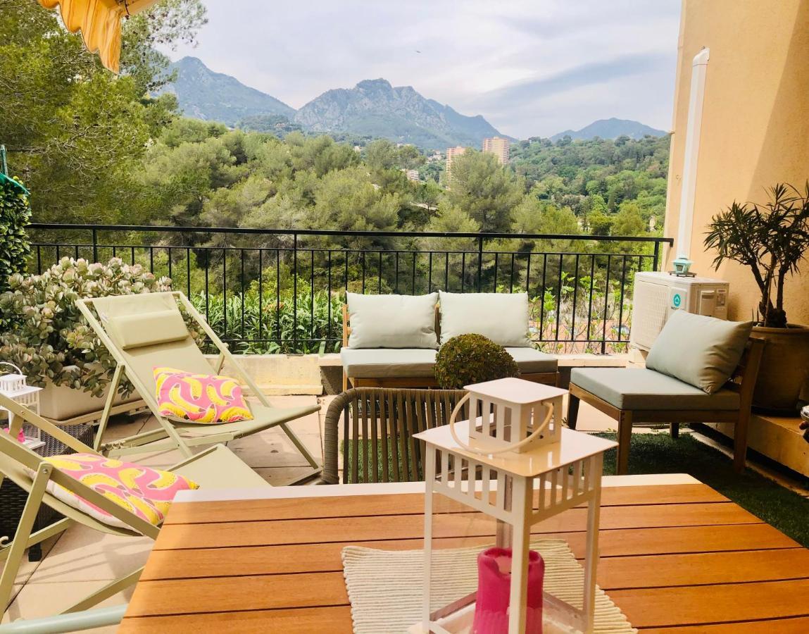 Mon Appart Avec Terrasse Et Piscine Roquebrune-Cap-Martin Exterior photo