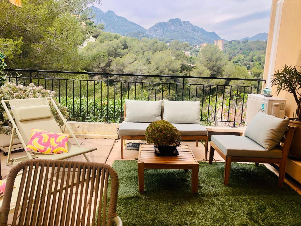 Mon Appart Avec Terrasse Et Piscine Roquebrune-Cap-Martin Exterior photo